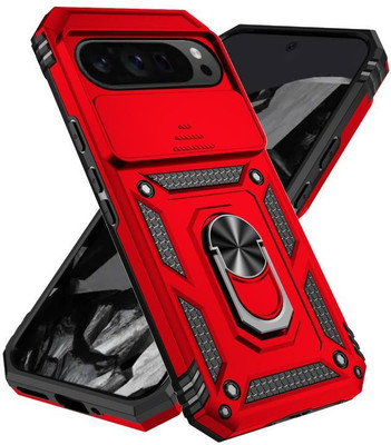 Elica Bumper Case for Google Pixel 10 5G / Google Pixel 10 Pro 5G(Red, Shock Proof, Pack of: 1)