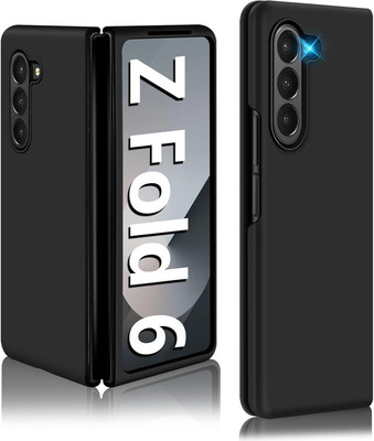 Elica Front & Back Case for Samsung Galaxy Z Fold 6 5G(Black, Hard Case, Pack of: 1)
