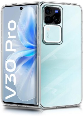 WOW Imagine Back Cover for Vivo V30 Pro Crystal Clear Full Device & Camera Protection Shockproof TPU | Silicone(Transparent, Flexible, Silicon)