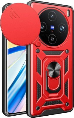 Elica Bumper Case for Vivo X100(Red, Shock Proof, Pack of: 1)