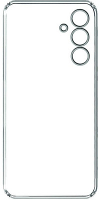 Phone Back Cover Bumper Case for Samsung Galaxy F15 5G(Transparent, White, Grip Case, Pack of: 1)