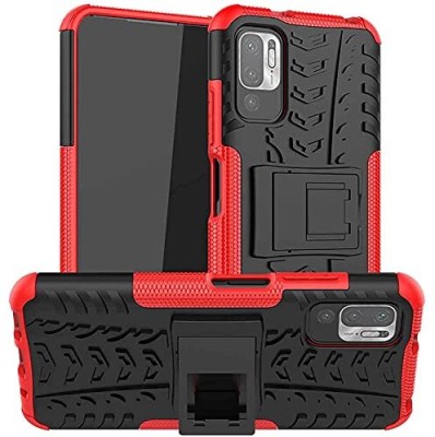 Helix Bumper Case for Xiaomi Redmi Note 10T 5G(Red, Hard Case, Pack of: 1)