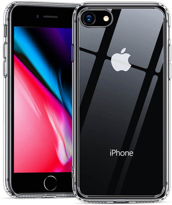 CASE CREATION Bumper Case for Apple iPhone SE(Transparent, Shock Proof, Pack of: 1)