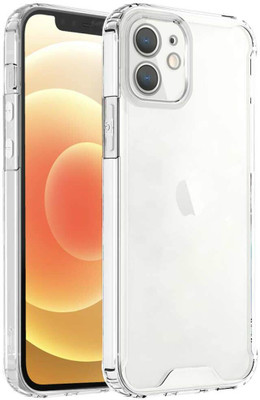 WOW Imagine Bumper Case for Apple iPhone 12 | 12 Pro |Non-Yellowing Ultra Slim Back Cover|Drop & Camera Protection(Transparent, Shock Proof, Pack of: 1)
