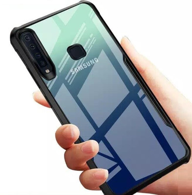 FITSMART Back Cover for Samsung Galaxy A9 (2018)(Black, Transparent, Pack of: 1)