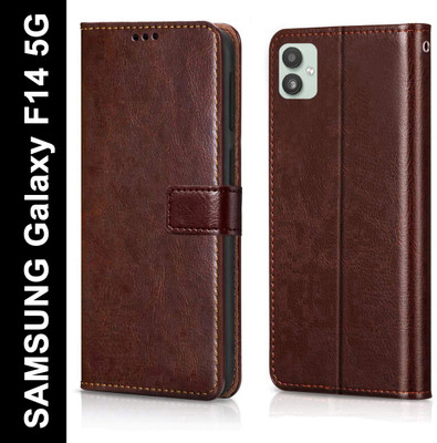 Yofashions Back Cover for SAMSUNG Galaxy F14 5G(Brown, Pack of: 1)