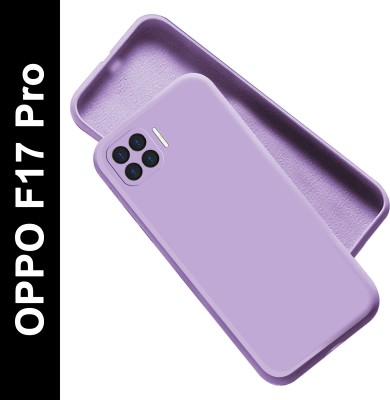Artistque Back Cover for OPPO F17 Pro(Purple, Flexible, Silicon, Pack of: 1)