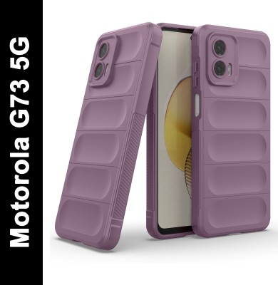 Zapcase Back Cover for Motorola G73 5G(Purple, 3D Case, Silicon, Pack of: 1)