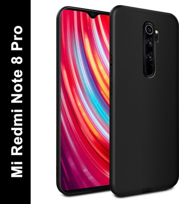 Febelo Back Cover for Mi Redmi Note 8 Pro(Black, Grip Case, Pack of: 1)