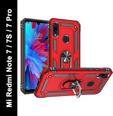 Wellpoint Back Cover for Mi Redmi Note 7 Pro(Red, Dual Protection, Pack of: 1)