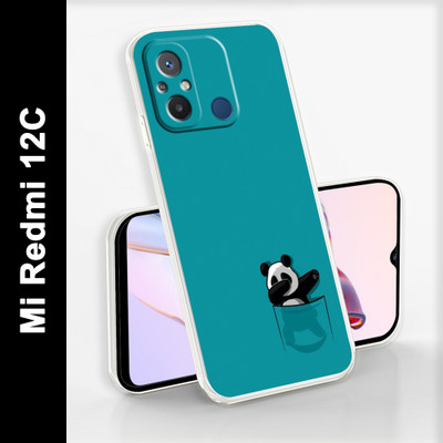 mobom Back Cover for Mi REDMI 12C(Multicolor, Dual Protection, Silicon, Pack of: 1)