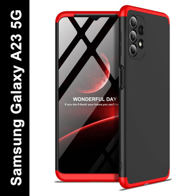 FlareHUB Back Cover for Samsung Galaxy A23 5G(Red, Hard Case, Pack of: 1)