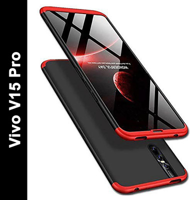 LILLIPUT Back Cover for Vivo V15 Pro(Red, Hard Case, Pack of: 1)