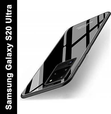 Mobile Mart Back Cover for Samsung Galaxy S20 Ultra(Black, Dual Protection, Pack of: 1)