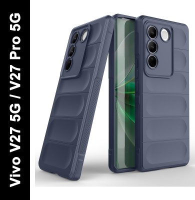 Zapcase Back Cover for Vivo V27 5G / Pro 5G(Blue, 3D Case, Silicon, Pack of: 1)