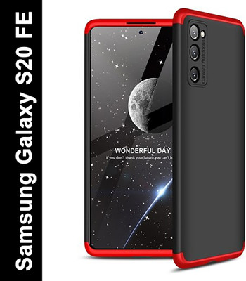 Binzokase Front & Back Case for Samsung Galaxy S20 FE(Red, Dual Protection, Pack of: 1)