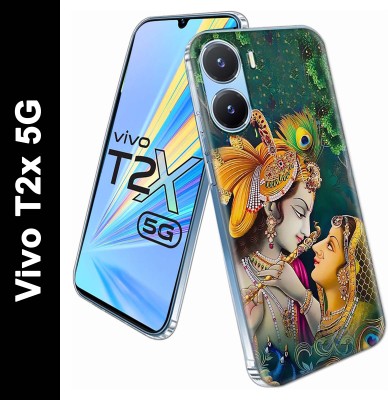 Fashionury Back Cover for Vivo T2X 5G(Multicolor, Grip Case, Silicon, Pack of: 1)