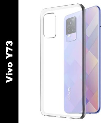 MG Star Back Cover for vivo Y73(Transparent, Grip Case, Silicon, Pack of: 1)