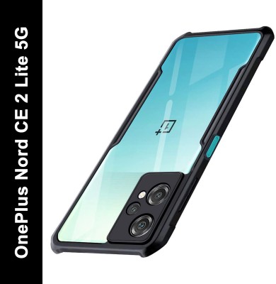 Enterlab Back Cover for Oneplus Nord CE 2 Lite 5GBack Cover(EL)(Black, Transparent, Shock Proof, Pack of: 1)