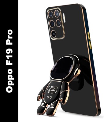 GLOBAL NOMAD Back Cover for oppo f19 pro(Black, Shock Proof, Silicon, Pack of: 1)