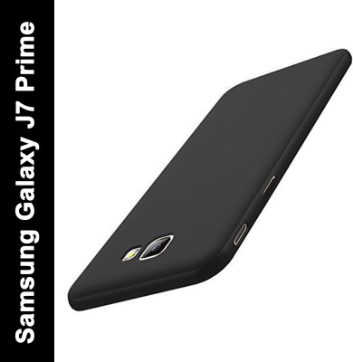Zelfo Back Cover for Samsung Galaxy J7 Prime(Black, Silicon, Pack of: 1)