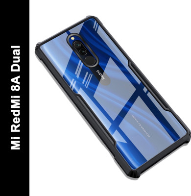 SHINESTAR. Back Cover for Mi Redmi 8A Dual(Black, Pack of: 1)