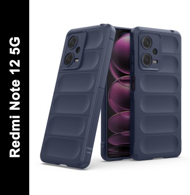 Zapcase Back Cover for Redmi Note 12 5G, Poco X5 5G(Blue, 3D Case, Silicon, Pack of: 1)