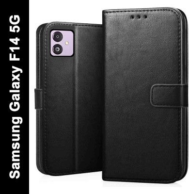 CEDO XPRO Flip Cover for Samsung Galaxy F14 5G(Black, Dual Protection, Pack of: 1)