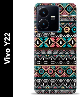 Loffar Back Cover for Vivo Y22(Multicolor, Shock Proof, Pack of: 1)