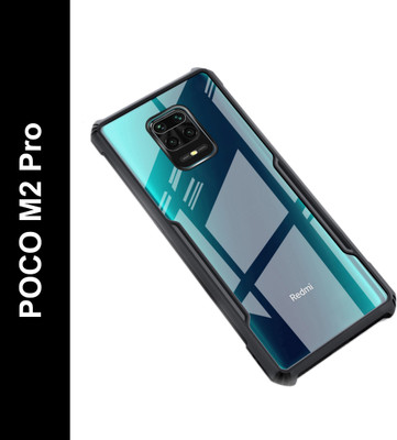 SHINESTAR. Back Cover for Poco M2 Pro, Mi Redmi Note 9 Pro, Mi Redmi Note 9 Pro Max(Black, Pack of: 1)