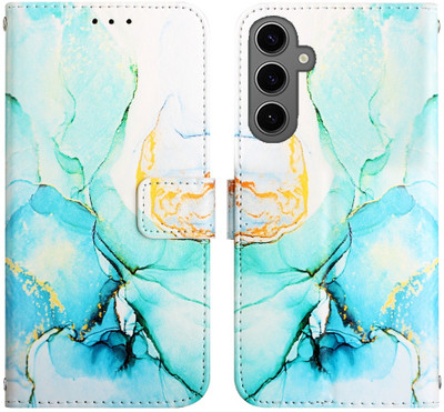 Clickcase Flip Cover for SAMSUNG Galaxy S24 FE 5G(Green, Dual Protection)
