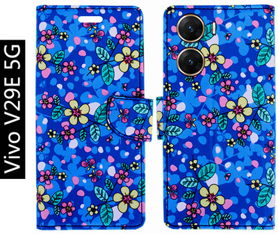Toklot Flip Cover for Vivo V29E 5G(Blue, Pack of: 1)