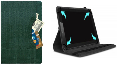 LIKECASE Flip Cover for Lenovo Tab M8 (2nd Gen) FHD (TB-8705F/TB-8705X/TB-8705L) (8 Inch)(Green, Magnetic Case, Pack of: 1)