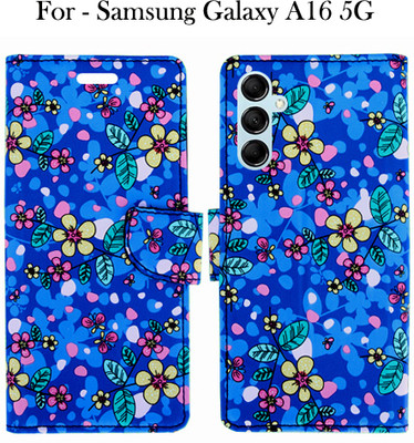 Toklot Flip Cover for Samsung Galaxy A16 5G(Blue, Pack of: 1)