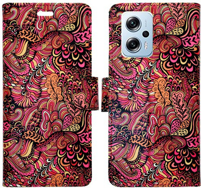 Realgo Flip Cover for Redmi K50i 5G(Red, Pack of: 1)