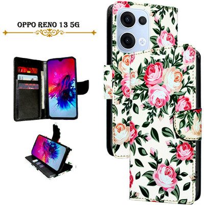 Vacko Flip Cover for Oppo Reno 13 5G(White, Pack of: 1)