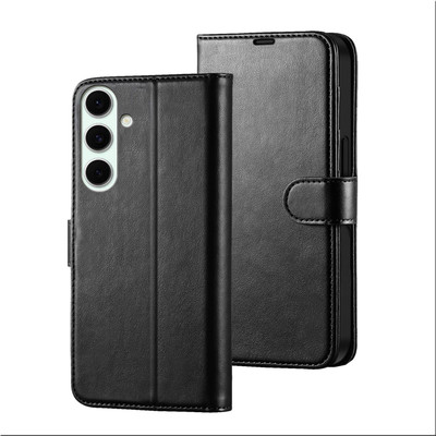 Digilett Flip Cover for SAMSUNG Galaxy S24 FE 5G(Black, Dual Protection, Pack of: 1)