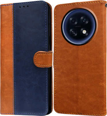Casotec Flip Cover for Oppo F31 Pro Plus 5G(Blue, Pack of: 1)