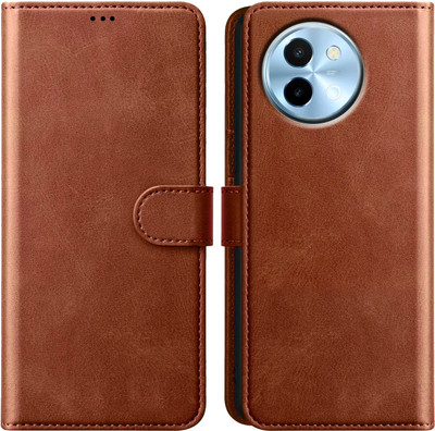 Rofix star Back Cover for VIVO Y58 5G(Brown, Dual Protection, Pack of: 1)