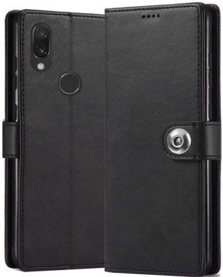 UsetoKrt Flip Cover for Mi Redmi Note 6 Pro(Black, Dual Protection, Pack of: 1)