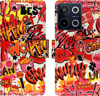 MyFlips Flip Cover for LAVA BLAZE 3 5G(Pink, Magnetic Case, Pack of: 1)