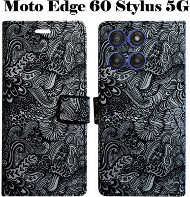 Mxkart Flip Cover for Moto Edge 60 Stylus 5G(Multicolor, Pack of: 1)