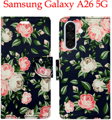 Toklot Flip Cover for Samsung Galaxy A26 5G(Black, Pack of: 1)