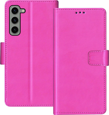 GoPerfect Flip Cover for Samsung Galaxy S23 5G(Pink, Dual Protection, Pack of: 1)