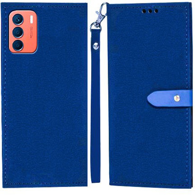 YAYAVAR Flip Cover for Infinix Zero 5G 2023, Infinix Zero 5G 2023 Turbo(Blue, Grip Case, Pack of: 1)