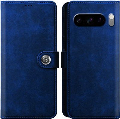 PikTrue Flip Cover for Google Pixel 8 Pro(Blue, Dual Protection, Pack of: 1)