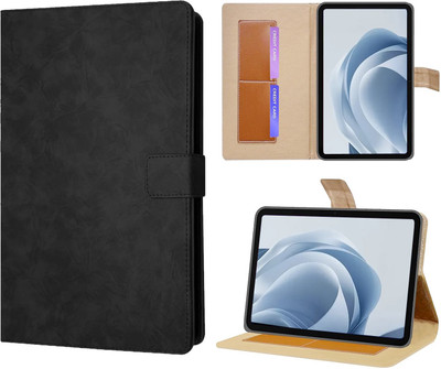 Vetrivel Flip Cover for OPPO Pad SE 10.95 inch, Tablet Thin and Slim, Leather Classic,Magnetic Flip Case(Black, Magnetic Case, Pack of: 1)