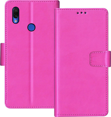 Trending Now Wallet Case Cover for Mi Redmi Note 7s |Girls Women Most Favourite Flip Back Cover(Pink, Shock Proof, Pack of: 1)