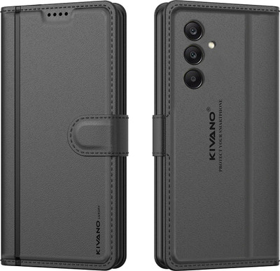 KIVANO LUXE Flip Cover for SAMSUNG Galaxy A16 5G(Black, Magnetic Case, Pack of: 1)