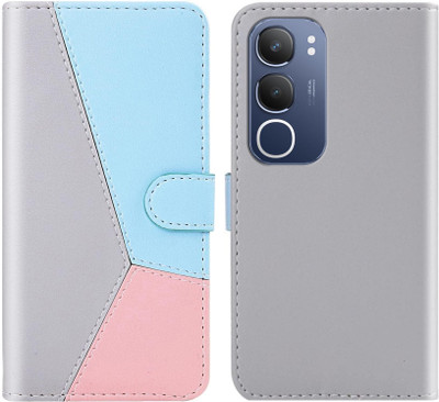 Perkie Flip Cover for vivo Y29 5G(Multicolor, Dual Protection)
